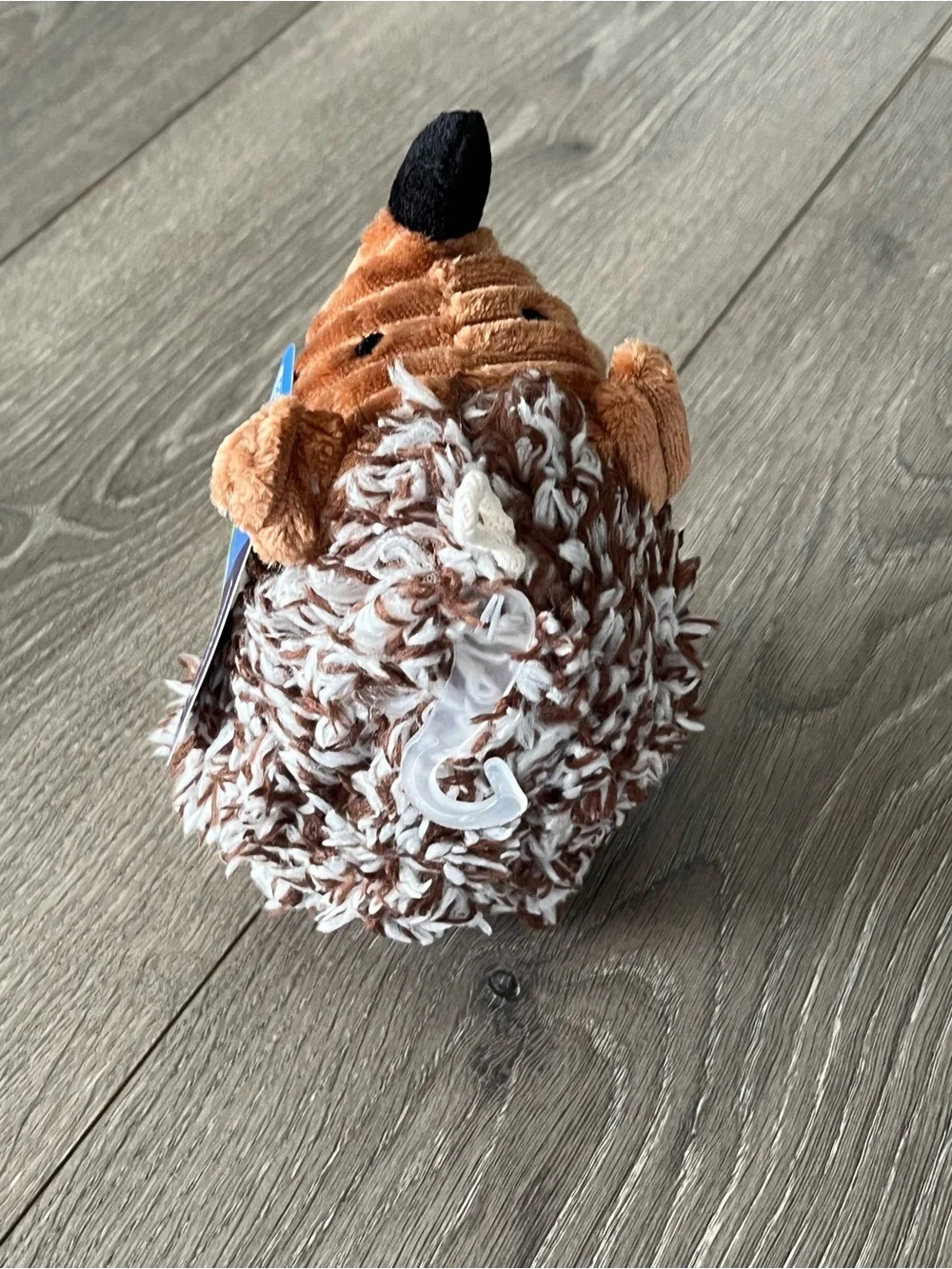 NWT Top Paw Navy Blue Bone-Print Pet Harness and Hedgehog Dog Toy